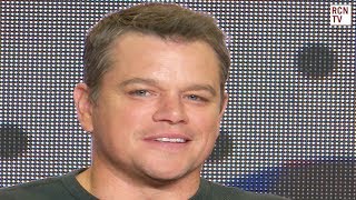 Matt Damon Explains Downsizing Meaning [upl. by Tnayrb150]