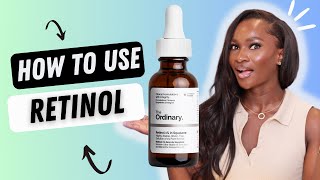 HOW TO USE THE ORDINARY RETINOL 1 IN SQUALENE [upl. by Krystle]