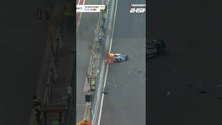 MASSIVE crash at Spa 😮 [upl. by Aileme379]