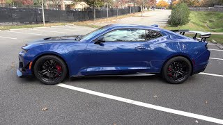 Chevrolet Camaro ZL1 1Le riverside blue metallic review [upl. by Giovanni]