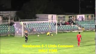 Newhaven FC U18 vs Little Common FC U18  11092014 [upl. by Noe]