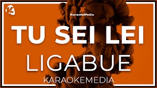 Ligabue  Tu Sei Lei INSTRUMENTAL KARAOKE [upl. by Grannia]