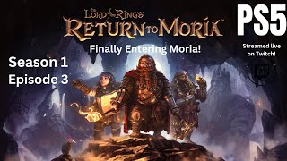 The Lord of The Ring Return to Moria S1 E3 Entering Moria [upl. by Abey]