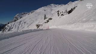 Nebelhorn Piste 6 quotTalabfahrt Seealpequot [upl. by Keele]