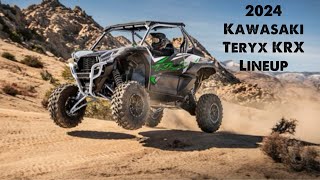 2024 Kawasaki Teryx KRX 1000 Lineup [upl. by Joh]