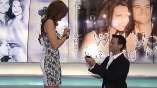 Best Surprise Proposal  Weatherman proposes to Morning News Anchor [upl. by Drof]