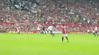 Van Der Sar Amazing Goal Kick [upl. by Buckingham]