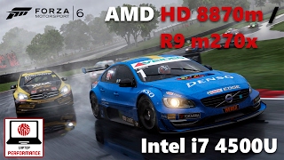 Forza Motorsport 6 R9 m270x  i7 4500u [upl. by Jessie4]