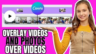 Canva Video Editing  The Simple Method to Add Videos and Pictures Over Other Videos in Canva [upl. by Woody772]