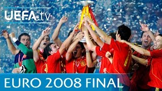 Spain v Germany UEFA EURO 2008 final highlights [upl. by Irahcaz311]