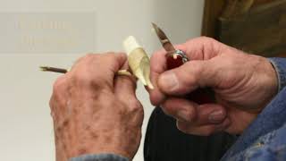 Whittling With Chris Carving a Rooster [upl. by Rebmit]