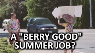 Summer Job Selling Berries  Laptop or Bust ep2 [upl. by Marven271]