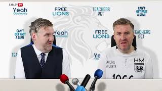 Southgate and Maguire Press Conference [upl. by Carlin437]