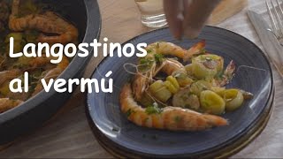 Langostinos al vermu [upl. by Verity]