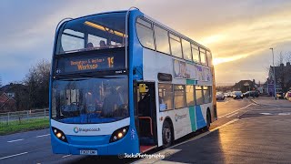 Ride on Stagecoach Worksop 19125 FX07 CMF to wickersley Rotherham [upl. by Eislek]