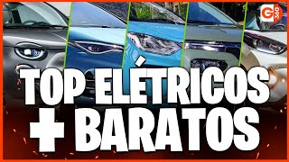 CARROS ELÉTRICOS 2022 OS MAIS BARATOS DO BRASIL [upl. by Leinto]