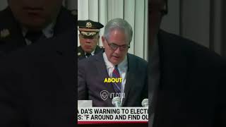 Philly DA Larry Krasner Warns quotF Around and Find Outquot on Election Day Intimidation [upl. by Goda]