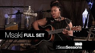 ★ Msaki  FULL SET  2Seas Sessions 8  Bahrain  2 Seas Studio Sessions [upl. by Llenrrad24]