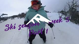 Ski season  Perisher  2024  week 5 part 1  school holidays [upl. by Schaffer]