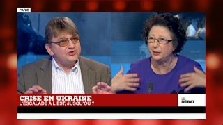 Crise en Ukraine  lescalade à lest jusquoù  Partie 2  DébatF24 [upl. by Ayenet]