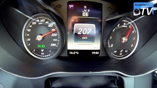 2015 Mercedes C 180 156hp  0208 kmh acceleration 1080p [upl. by Delora]