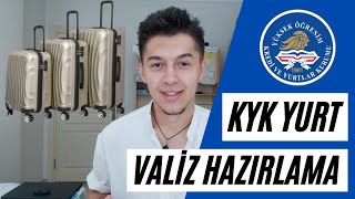 KYK YURT VALİZİNDE KESİNLİKLE OLMASI GEREKENLER [upl. by Goto723]