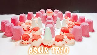 Unleashing ASMR Pink Red and White Combo Relaxation Subscriber Appreciation [upl. by Torry]