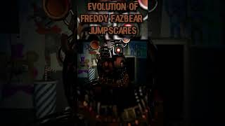 Evolution of Freddy Fazbear Jumpscares fnaf shorts [upl. by Giulia241]