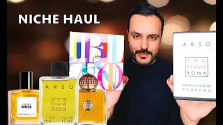 Niche Fragrance Haul  Francesca Bianchi Amouage Xerjoff Profumum Roma [upl. by Hyde764]