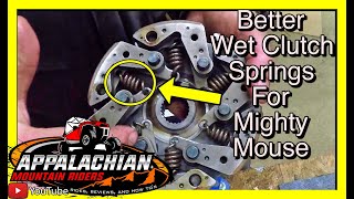 Honda Pioneer 500 Wet Clutch Upgrade EPI Spring Install Part 3 [upl. by Shenan]