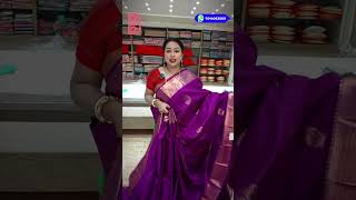 Beautiful Kanchipuram Silk Sarees shorts [upl. by Doe]