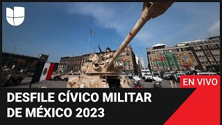 🇲🇽 EN VIVO Sigue el desfile cívico militar de México 2023 [upl. by Stets]