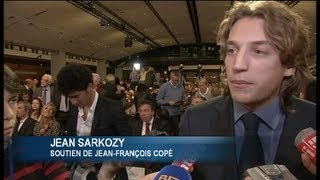 Jean Sarkozy soutient JeanFrançois Copé [upl. by Querida574]