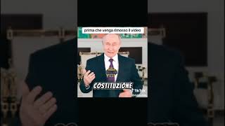 Un discorso di PUTIN perfetto impeccabile [upl. by Killigrew498]