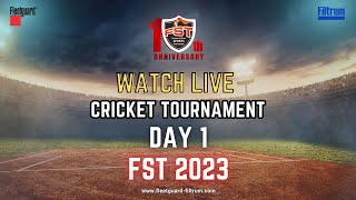 FLEETGUARDFILTRUM SPORTS TOURNAMENT FST 2023  CRICKET  DAY 1 [upl. by Elocel424]