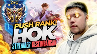 Hari ini GW NO GIMMICK Streamer Keseimbangan FOCUS GrandMaster   Honor Of Kings [upl. by Vookles332]