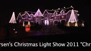 Larsens Christmas Light Show 2011 Christmas Epic [upl. by Hollingsworth]