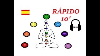 🎧Pulsos Binaurales Sanación Todos los 7 Chakras 10 minutos🎧 [upl. by Acie]