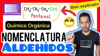 ✅​Nomenclatura ALDEHÍDOS Como Nombrar  𝙀𝙭𝙥𝙡𝙞𝙘𝙖𝙘𝙞ó𝙣 100 𝙀𝙛𝙚𝙘𝙩𝙞𝙫𝙖 😎​🫵​💯​ Química Orgánica [upl. by Bourn]