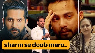 Elvish Yadav Mother Insulted in Bigg Boss by Salman Khan SHAMEFUL [upl. by Nonnaer]