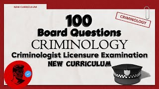 PART 1 CRIMINOLOGY 100 Review Questions  BOARD QUESTIONS With Explanation Study Smarter Not Harder [upl. by Gnel]