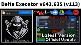 Official Update Delta Executor v642635 v113 New Version  Best Roblox Executor For Android 2024 [upl. by Etessil71]