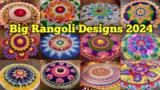 13 to 7 Unique Pongal Rangoli Designs for Competition  Kolam muggulu for pongal  Rangoli [upl. by Trebmer]