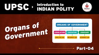 Introduction part4  Organs of Government  Prince Civil Services [upl. by Marrilee]