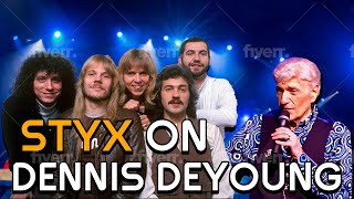 Styx History Bandmates Reflect on Dennis DeYoung A Journey Through Their Musical Connection [upl. by Seigler]