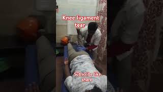 Knee ligament treatment chiropratic shortsfeed [upl. by Jedlicka571]