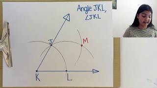 Example of Bisecting  Bisecting 60 Degree Angle  Compass Construction  Geometry [upl. by Einaej]