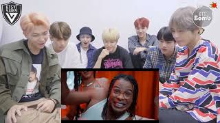 bts reacciona a  castigo  Liro Shaq X La Perversa [upl. by Enawd]