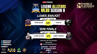 PLAY OFF MOBILE LEGENDS DAY 3 LEGEND ALL STARS SEASON 8 [upl. by Haldas]