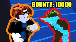 MLG BACON HAIR makes 10000 BOUNTY PLAYER RAGE QUIT  Roblox Jailbreak [upl. by Enilav]